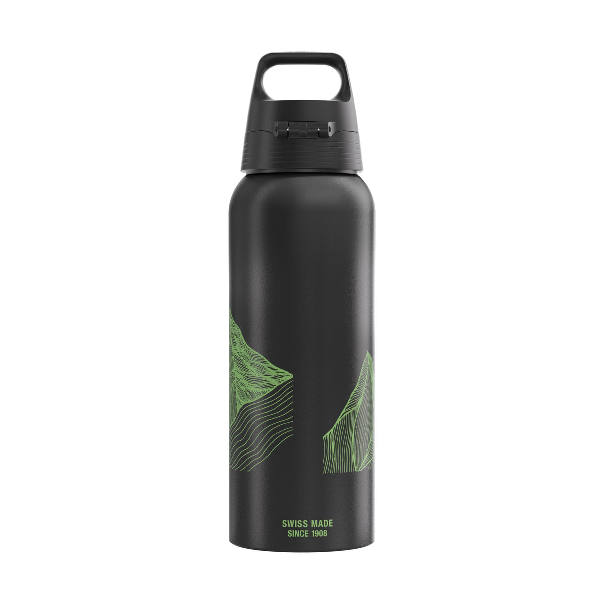 SIGG WMB Pathfinder Black 1,0 l, takaa