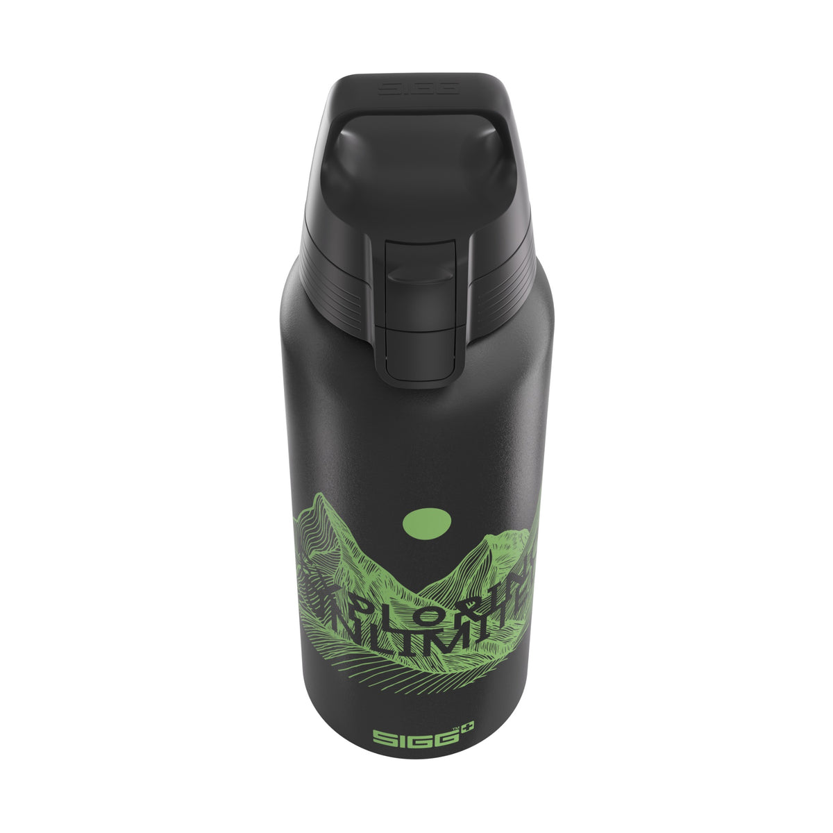 SIGG WMB Pathfinder Black 1,0 l, korkin lähikuva