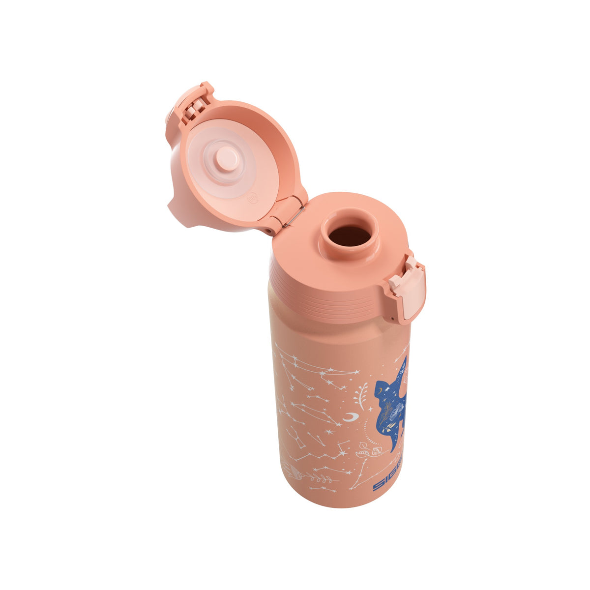 SIGG WMB My Universe 0,6 l, korkki avattuna