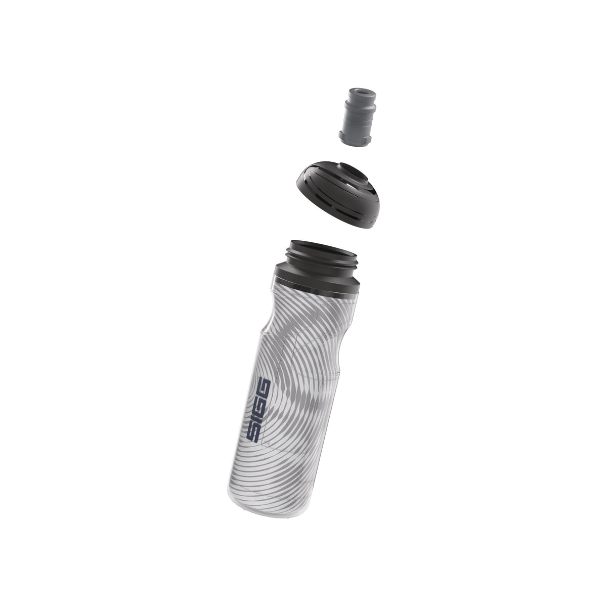 SIGG Pulsar Therm Snow 0,65 l, osiin purettuna