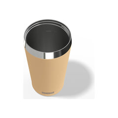 SIGG Helia Muted Peach 0,45 l, ylhäältä kuvattuna