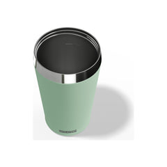 SIGG Helia Milky Green 0,45 l, ylhäältä kuvattuna