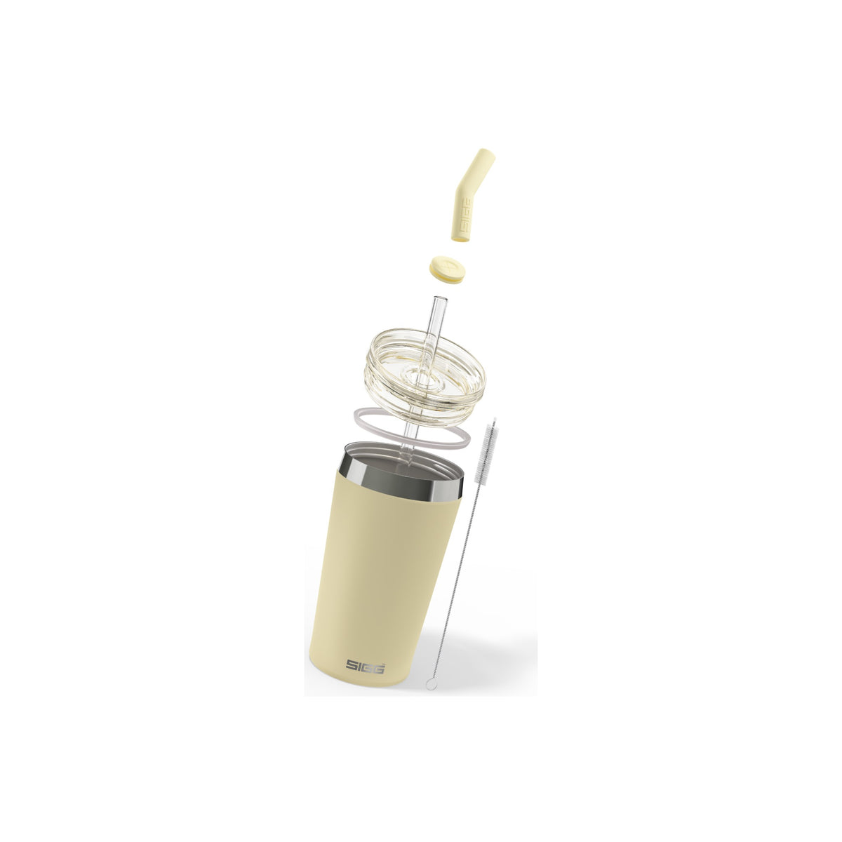 SIGG Helia Optimistic Yellow 0,45 l, osiin purettuna