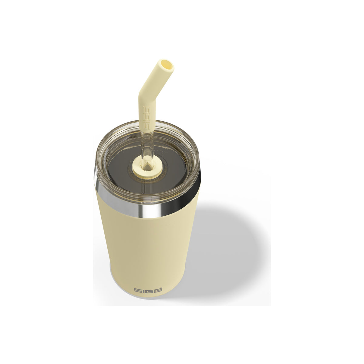 SIGG Helia Optimistic Yellow 0,45 l, korkin lähikuva
