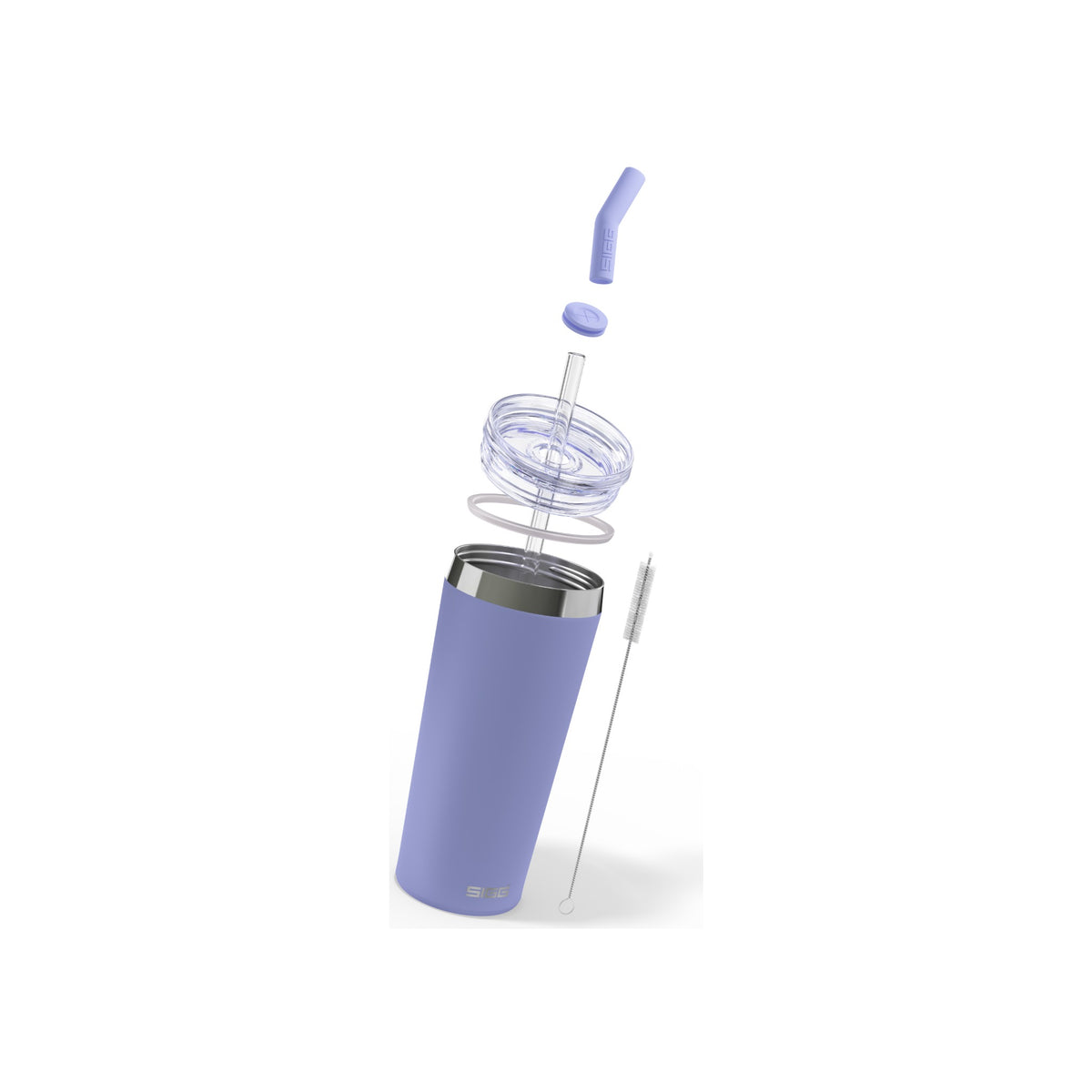SIGG Helia Peaceful Blue 0,6 l, osiin purettuna