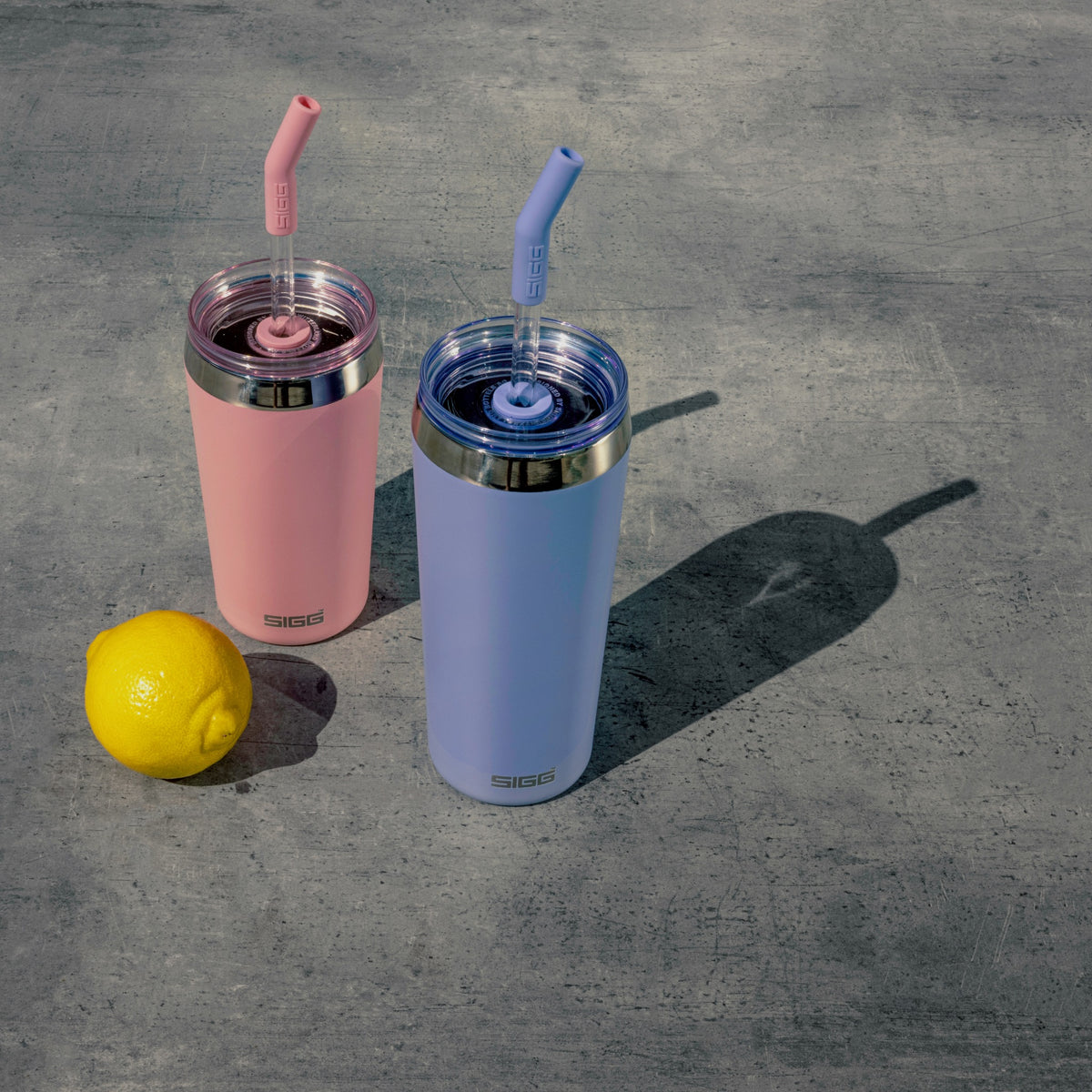 SIGG Helia Peaceful Blue 0,6 l, käyttökuva