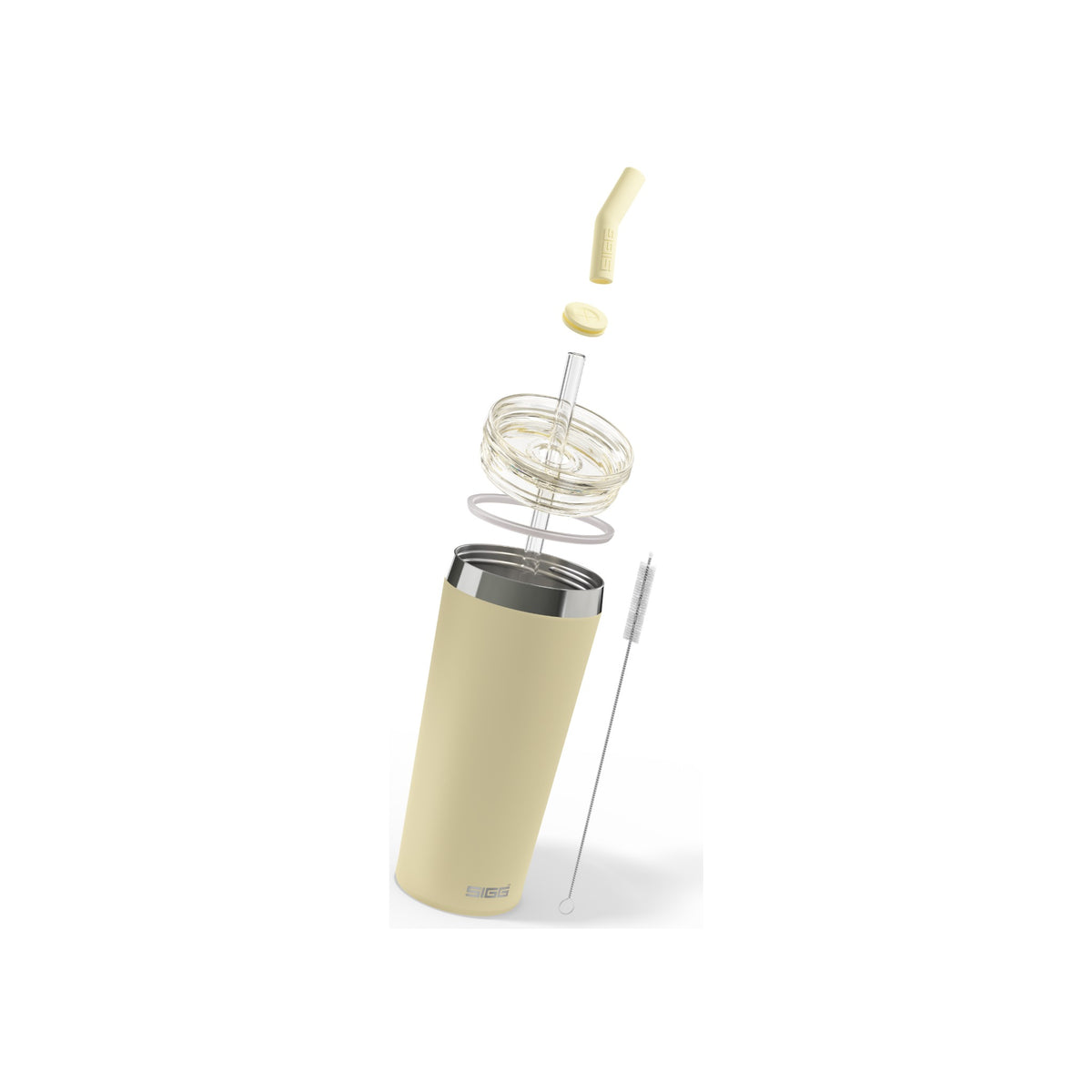 SIGG Helia Optimistic Yellow 0,6 l, osiin purettuna
