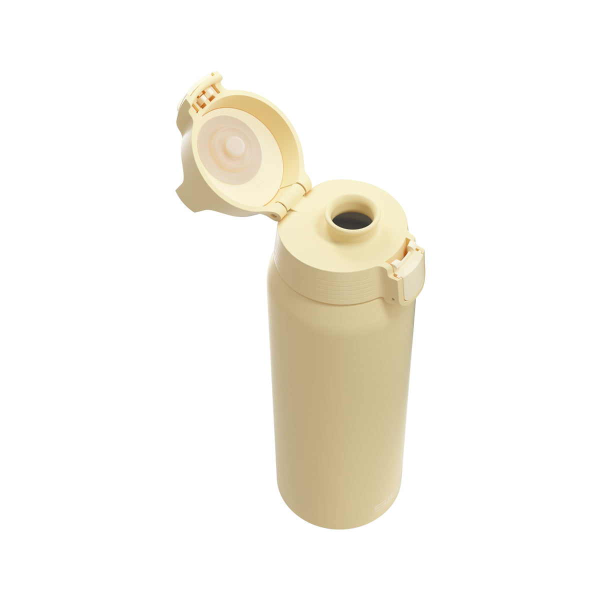 SIGG Shield Therm One Opti Yellow 0,75 l, korkki avattuna