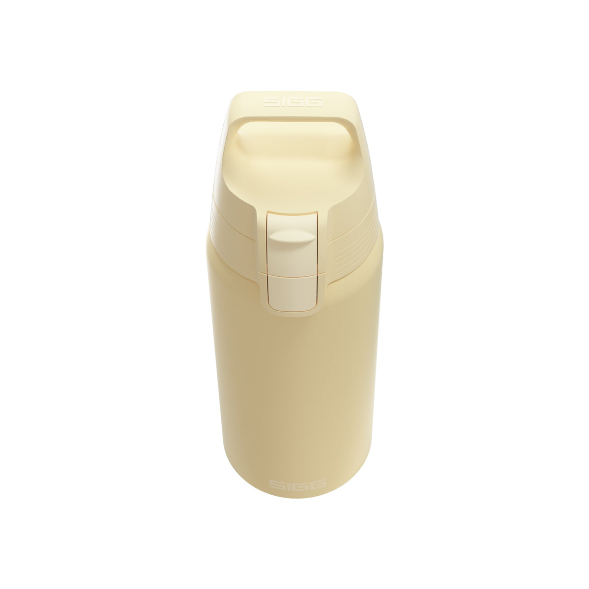 SIGG Shield Therm One termospullo Opti Yellow 0,5 l, korkin lähikuva