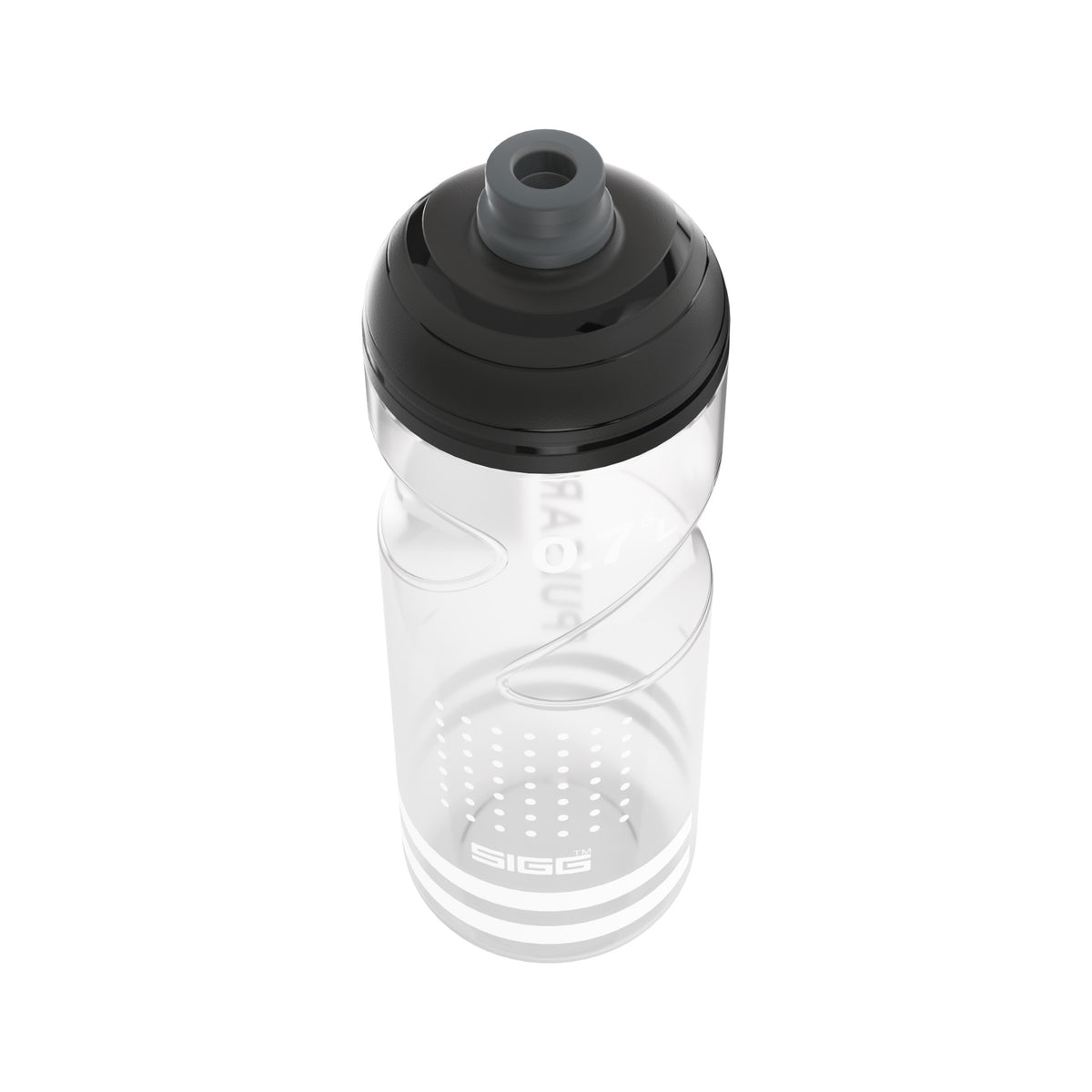 SIGG Pulsar Transparent White 0,75 l, korkin lähikuva