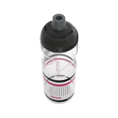 SIGG Pulsar Transparent Pink 0,75 l, korkki avattuna