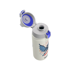 SIGG WMB ONE Batman into Action White 0,6 l, korkki avattuna