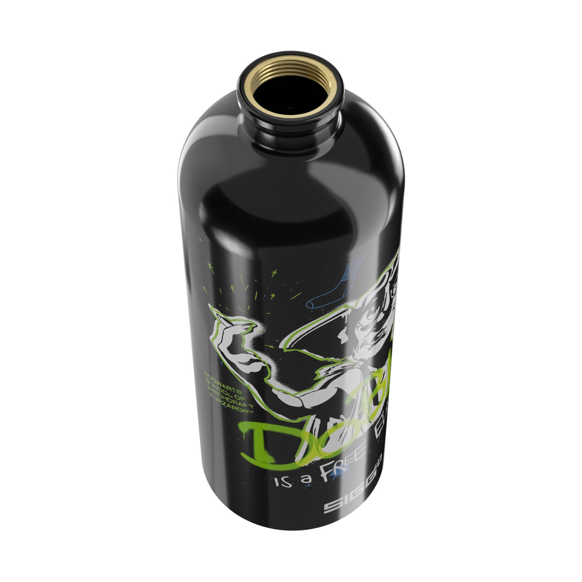 SIGG Dobby 1,0 l, korkki avattuna