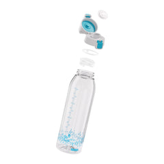 SIGG Total Clear One Aqua MyPlanet 1,5 l, osiin purettuna