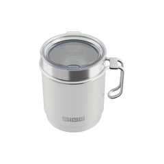 SIGG TRAVEL MUG termosmuki 0,3 l hiekka, korkin lähikuva