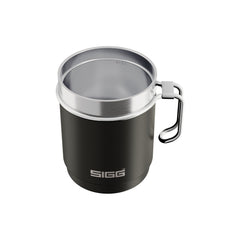 SIGG TRAVEL MUG termosmuki vihreä 0,3 l, korkki avattuna