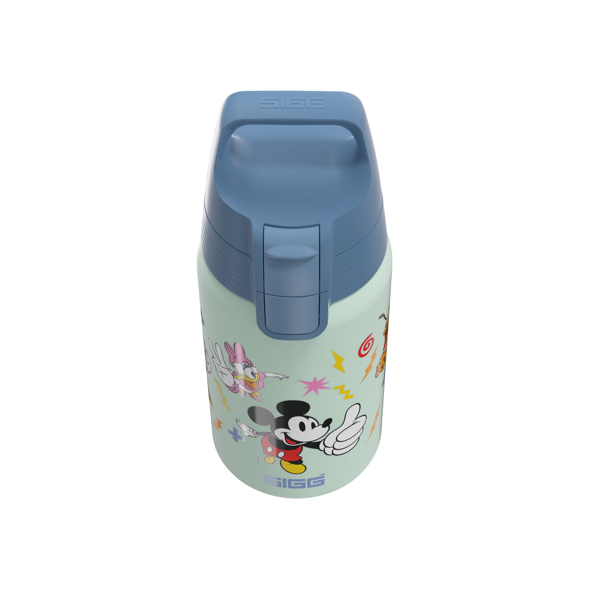 SIGG Shield One Mickey & Friends lastenpullo 0,5 l, korkin lähikuva