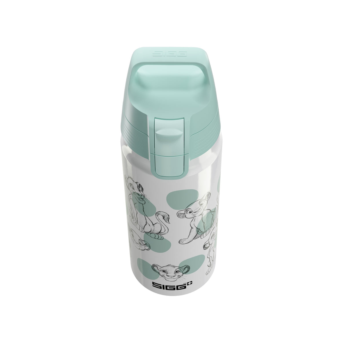 SIGG WMB ONE SIMBA AND NALA 0,6 l, korkin lähikuva