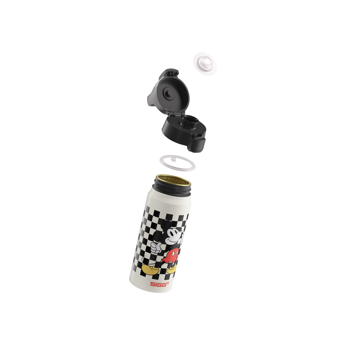 SIGG WMB ONE MICKEY RETRO 0,6 l, osiin purettuna