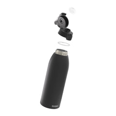 SIGG Shield Therm One Termospullo Black 1,5 l, osiin purettuna