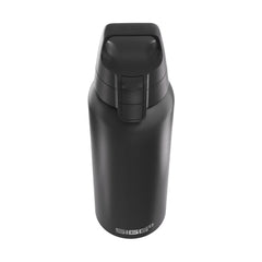 SIGG WMB ONE alumiini juomapullo Black 1,0 l, korkin lähikuva