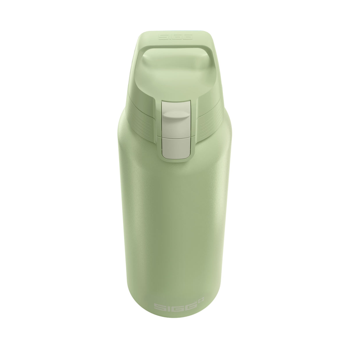 SIGG WMB ONE alumiini juomapullo Eco Green 1,0 l, korkin lähikuva