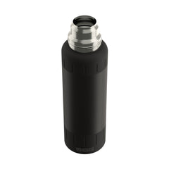 SIGG Alpine Star termospullo Black 1,0 l, korkki avattuna