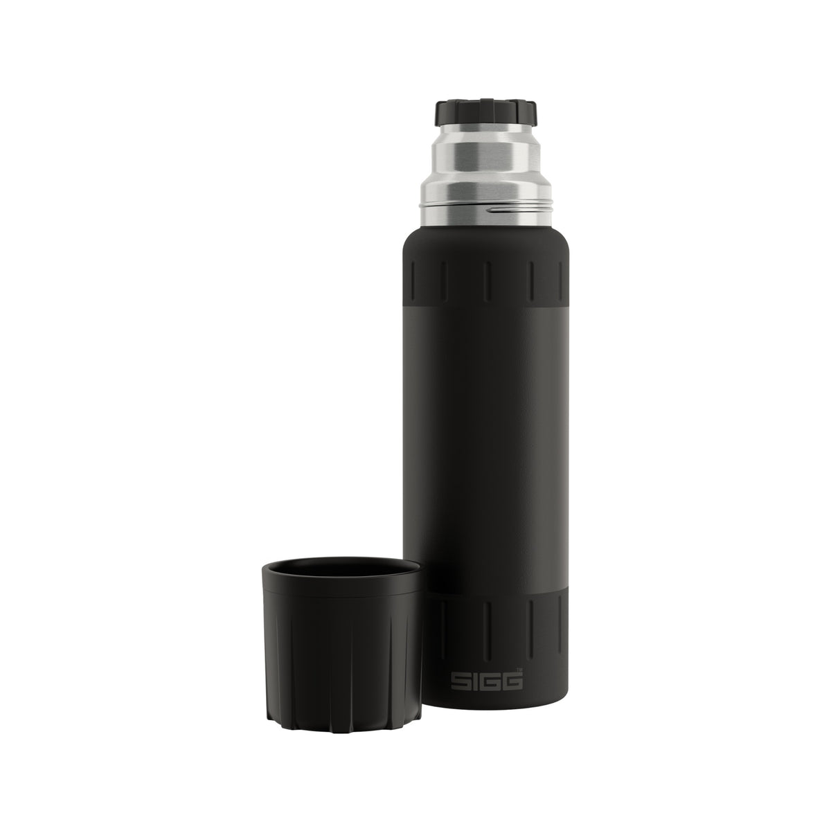 SIGG Alpine Star termospullo Black 0,75 l, korkki irrotettuna
