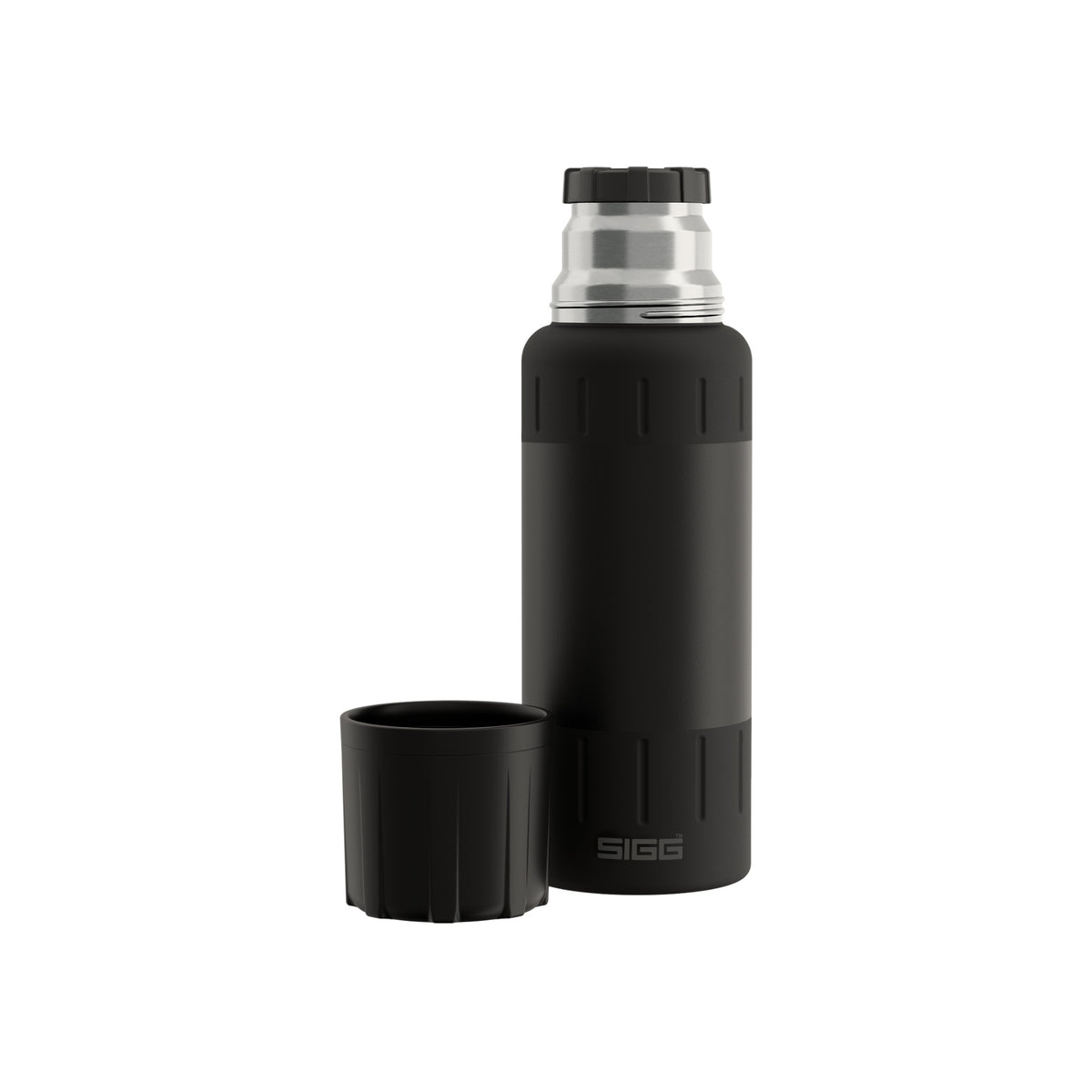 SIGG Alpine Star termospullo Black 0,5 l, korkki irrotettuna