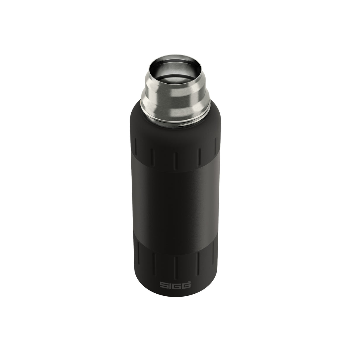 SIGG Alpine Star termospullo Black 0,5 l, korkki avattuna