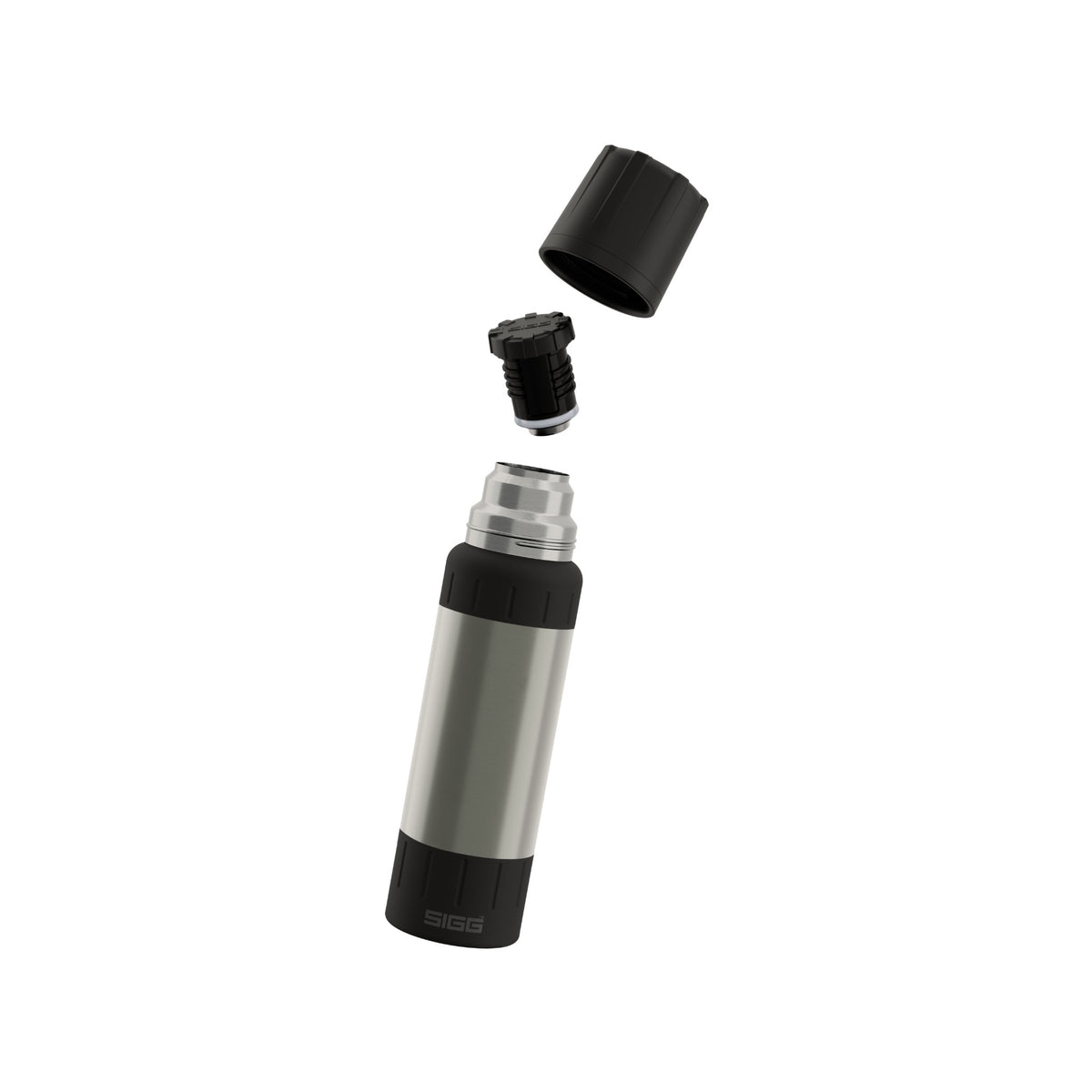 SIGG Alpine Star termospullo Brushed 0,75 l, osiin purettuna