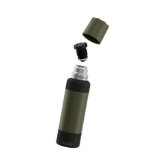 SIGG Alpine Star termospullo Roasted Green 1,0 l, osiin purettuna