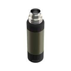 SIGG Alpine Star termospullo Roasted Green 0,75 l, korkki avattuna