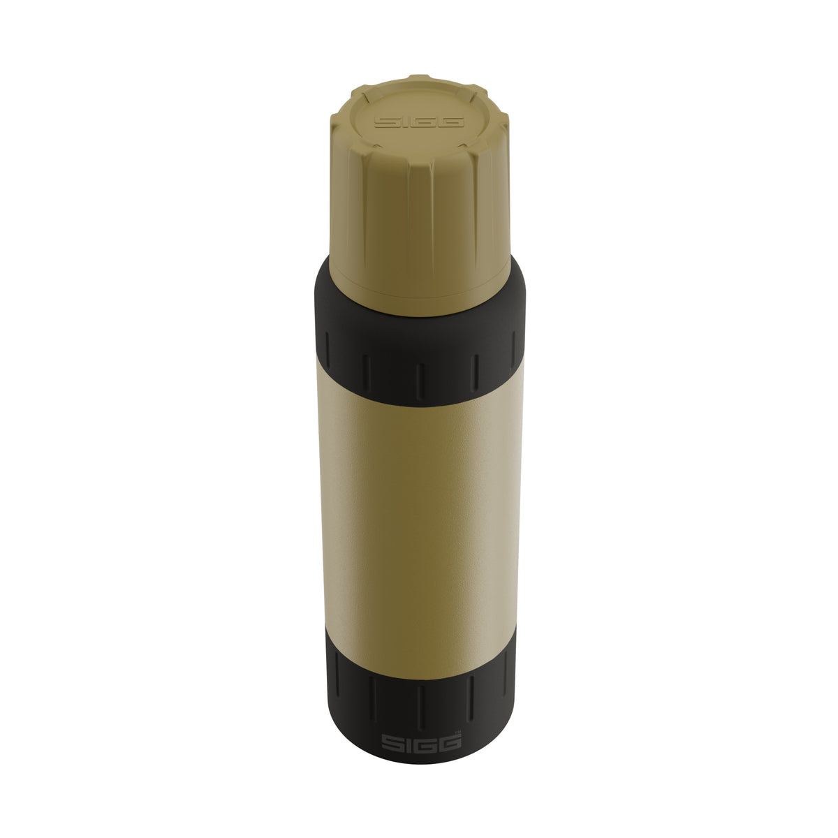 SIGG Alpine Star termospullo Caramel Sand 1,0 l, korkin lähikuva