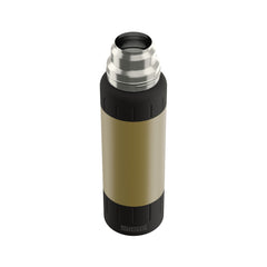SIGG Alpine Star termospullo Caramel Sand 0,75 l, korkki avattuna