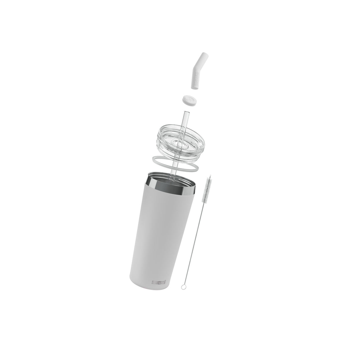 SIGG Helia White 0,6 l, osiin purettuna