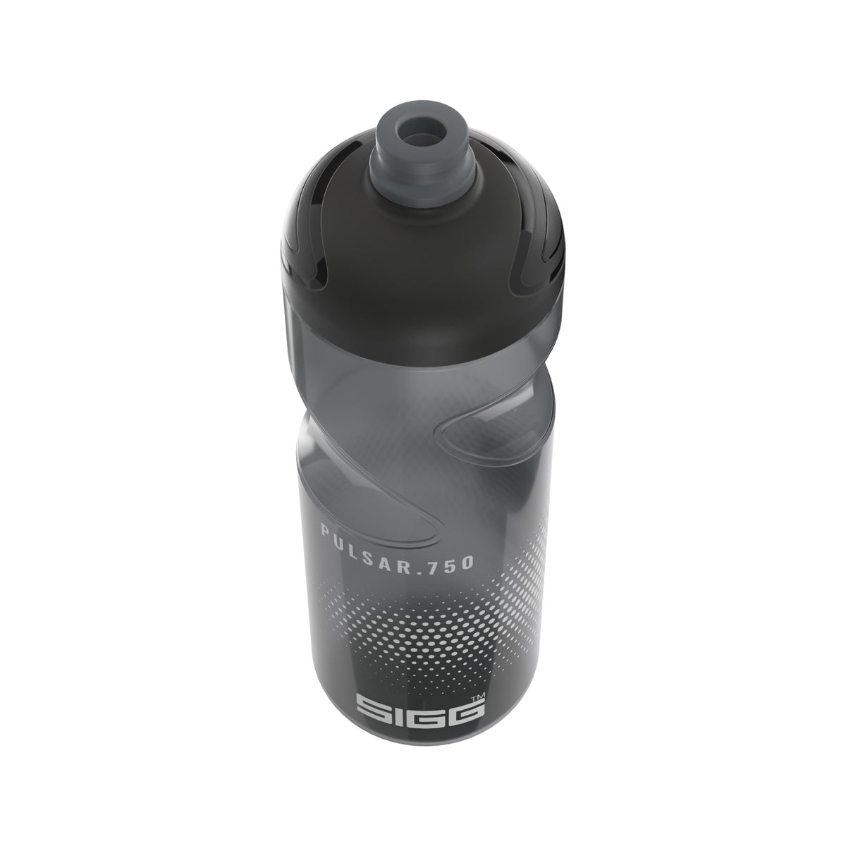 SIGG Pulsar Anthracite 0,75 l urheilupullo, korkin lähikuva