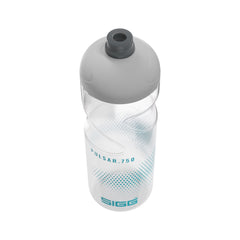 SIGG Pulsar Transparent Aqua 0,75 l urheilupullo, korkin lähikuva