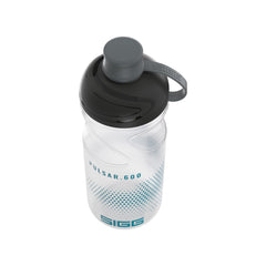 SIGG Pulsar urheilupullo Transparent Aqua 0,6 l, korkin lähikuva