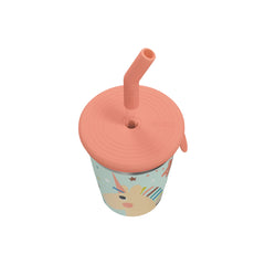 SIGG Kids Straw Cup - lasten pillimuki Unistar 0,35 l, korkin lähikuva