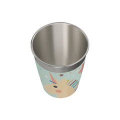 SIGG Kids Straw Cup - lasten pillimuki Unistar 0,35 l, korkki avattuna