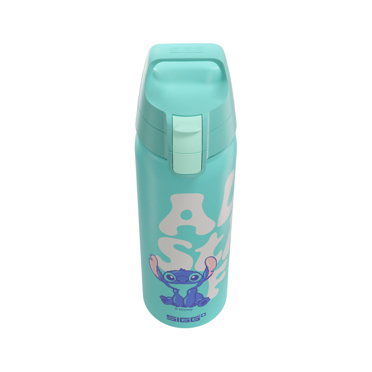 SIGG Wmb One juomapullo Aloha Stitch 0,75 l, korkin lähikuva