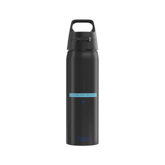 SIGG WMB ONE Ravenclaw 0,75 l alumiinipullo, takaa, pullo täytettynä