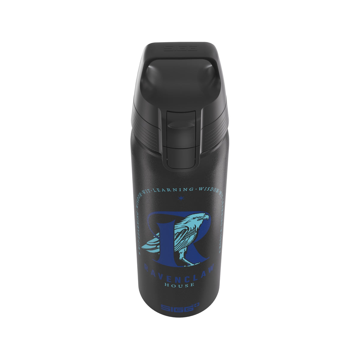 SIGG WMB ONE Ravenclaw 0,75 l alumiinipullo, korkin lähikuva