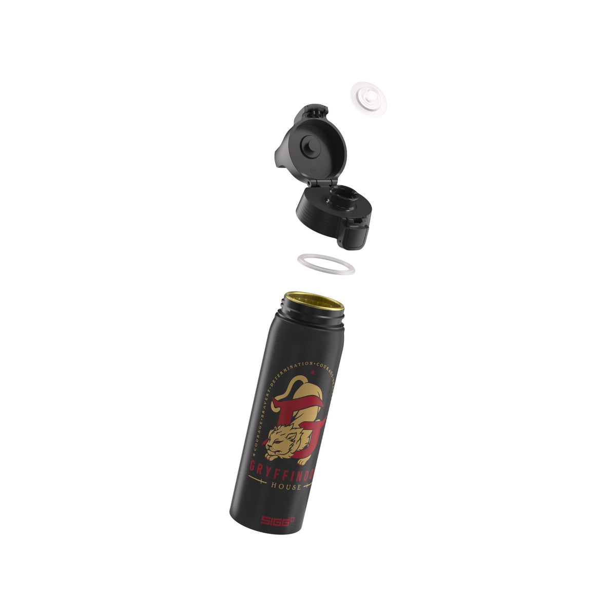 SIGG WMB ONE Gryffindor 0,75 l alumiinipullo, osiin purettuna