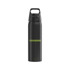 SIGG WMB ONE Slytherin alumiinipullo 0,75 l, takaa, pullo täytettynä