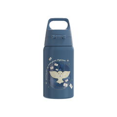 SIGG Shield ONE Hedwig 0,5 l, takaa, pullo täytettynä