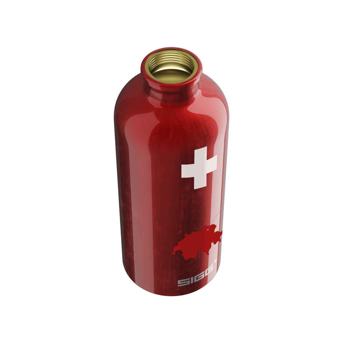 SIGG Traveller Swiss Country 0,6 l, korkki avattuna