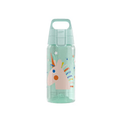 SIGG Viva One Unistars 0,5 l lasten juomapullo, edestä, pullo täytettynä