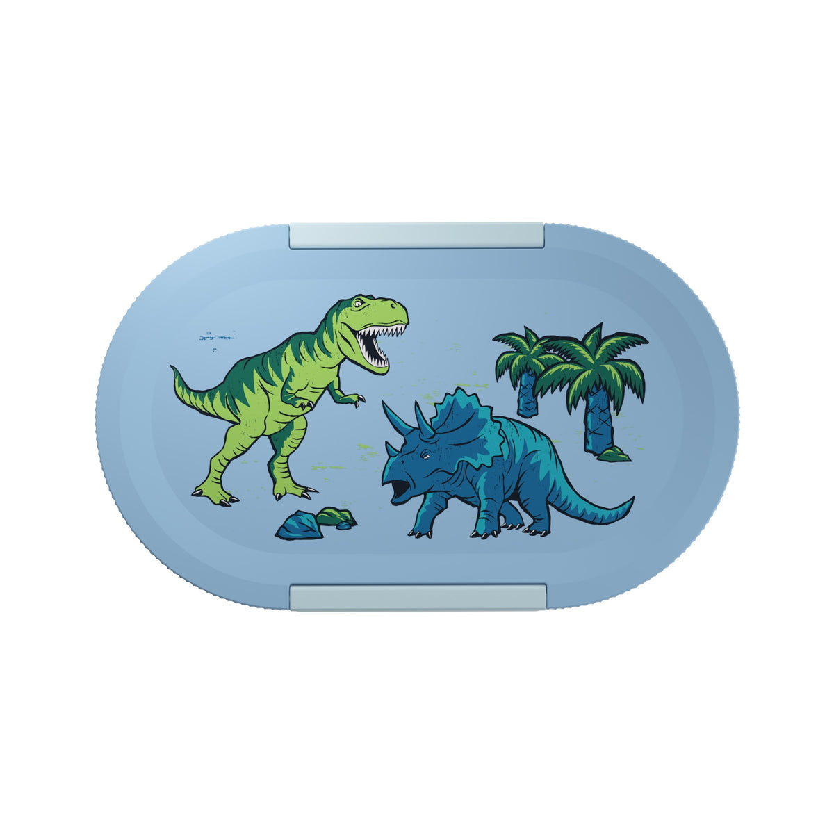 SIGG LUMO Kids Lunchbox, edestä, pullo täytettynä